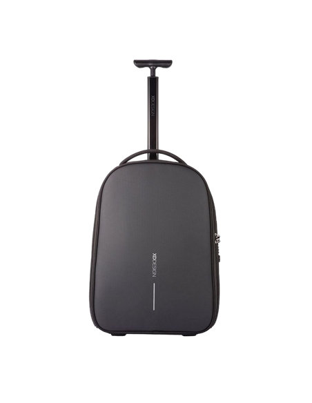 Rucsac de călătorie Bobby Trolley, 17", Poliuretan, Negru