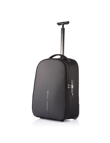 Дорожный рюкзак Bobby Trolley, 17", Полиуретан, Чёрный