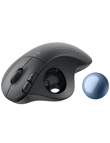 Беcпроводная мышь Logitech M575S, Графитовый