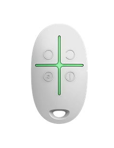 Buton de urgență Ajax SpaceControl, Alb