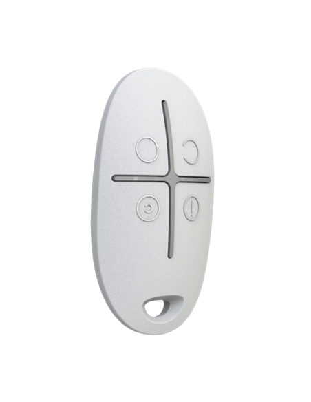 Buton de urgență Ajax SpaceControl, Alb