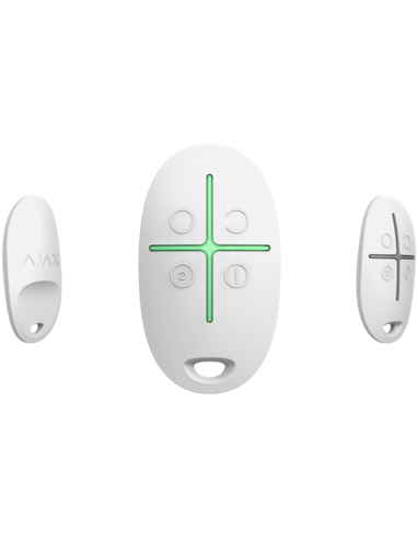 Buton de urgență Ajax SpaceControl, Alb