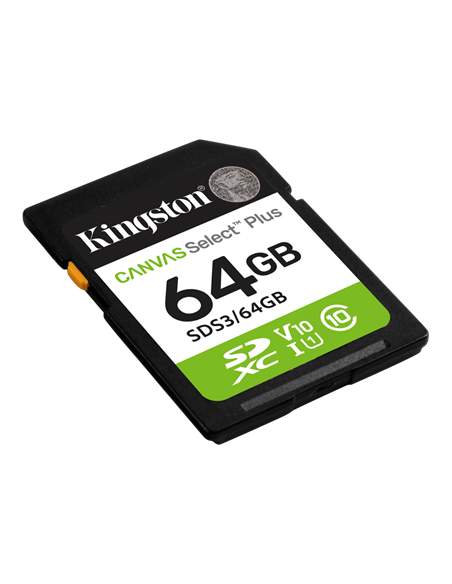 Card de Memorie Kingston Canvas Select Plus, 64GB (SDS3/64GB)