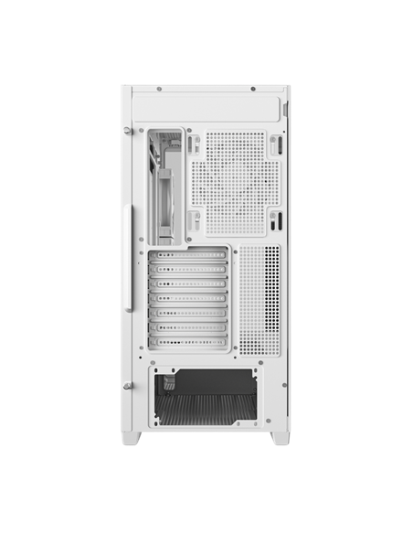 Carcasă PC Deepcool CG580 4F V2, Midi-Tower, Fără PSU, Alb