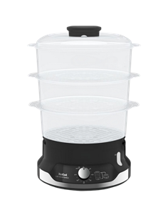 Aparat de gătit cu aburi Tefal VC204810, Negru