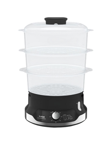 Aparat de gătit cu aburi Tefal VC204810, Negru