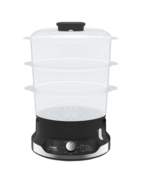 Aparat de gătit cu aburi Tefal VC204810, Negru