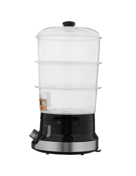 Aparat de gătit cu aburi Tefal VC204810, Negru