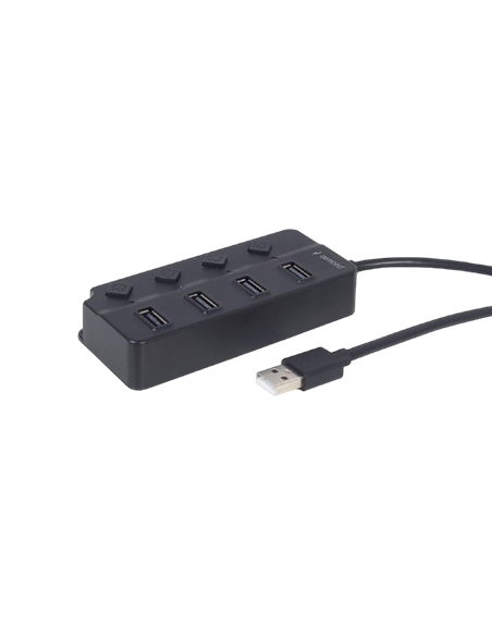 Adaptor Hub Gembird UHB-U2P4P-01, Negru