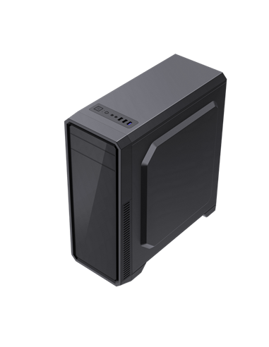 Carcasă PC Gamemax G561E-BK, Midi-Tower, Fără PSU, Negru