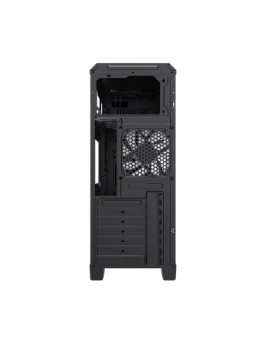 Компьютерный корпус Gamemax G561E-BK, Midi-Tower, Без блока питания, Чёрный