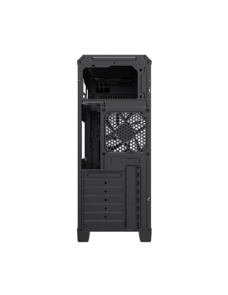 Carcasă PC Gamemax G561E-BK, Midi-Tower, Fără PSU, Negru