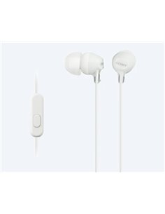 Căști SONY MDR-EX15AP, Alb 2