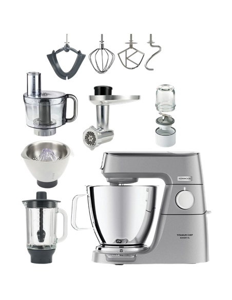 Кухонный комбайн Kenwood KVL85.704SI, Нержавеющая сталь