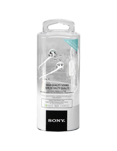 Наушники SONY MDR-EX110AP, Белый