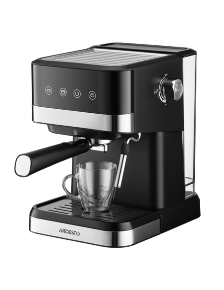 Кофеварка рожковая Ardesto YCM-E1700, 1050Вт, Черный