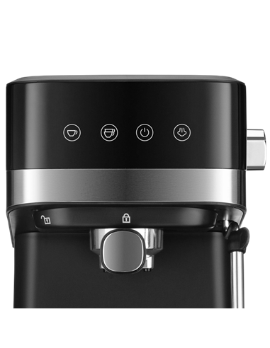 Кофеварка рожковая Ardesto YCM-E1700, 1050Вт, Черный