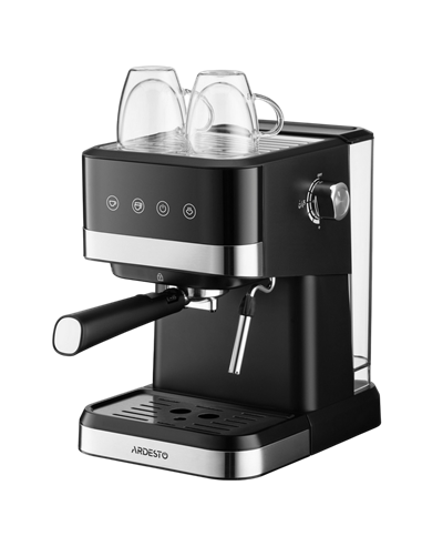 Кофеварка рожковая Ardesto YCM-E1700, 1050Вт, Черный