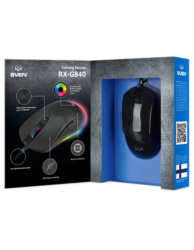 Gaming Mouse SVEN RX-G840, Negru