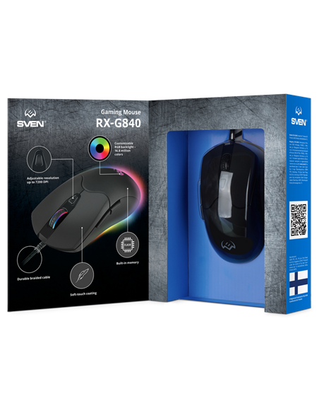 Gaming Mouse SVEN RX-G840, Negru