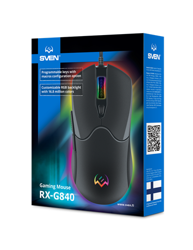 Gaming Mouse SVEN RX-G840, Negru