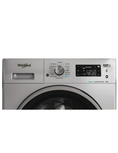 Стиральная машина Whirlpool FFD 9469 SBSV EU, 9кг, Серебристый