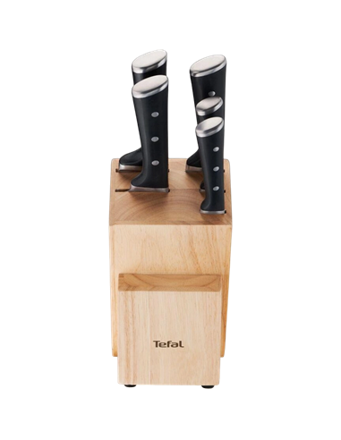 Set de Cuțite Tefal K232S574, Negru