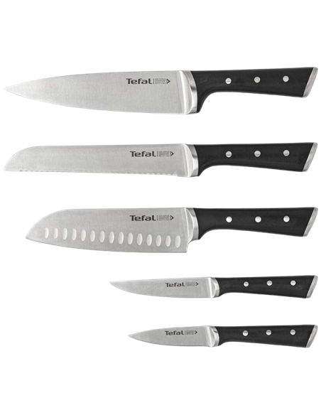 Набор ножей Tefal K232S574, Чёрный