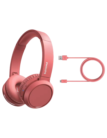 Наушники Philips TAH4205RD/00, Красный