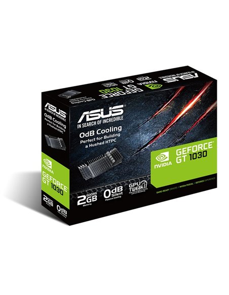 Видеокарта ASUS GT1030-SL-2G-BRK,  2ГБ GDDR5 64бит