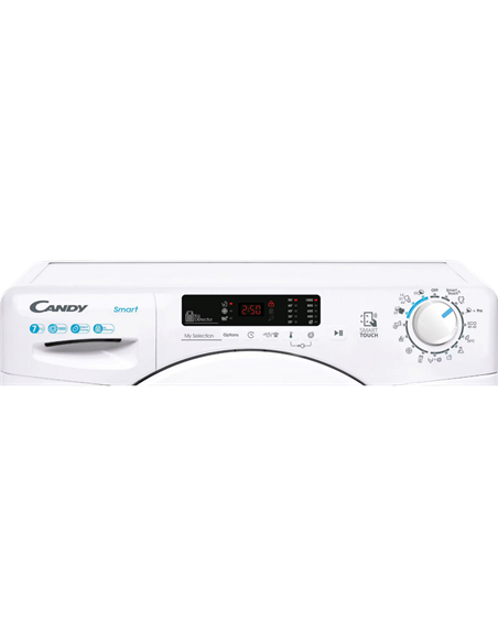 Mașină de spălat Candy CS4 1072DE/1-S, 7kg, Alb