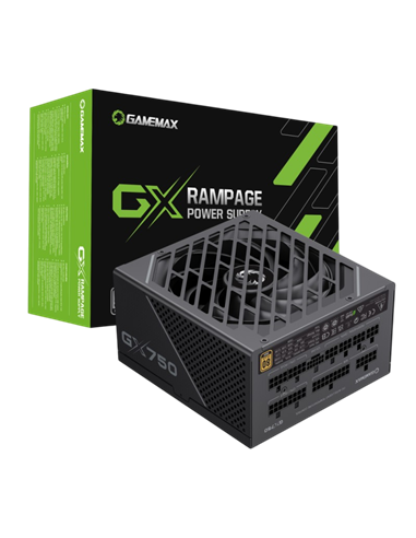 Блок питания для компьютеров Gamemax GX-750 PRO, 750Вт, ATX, Полностью модульный