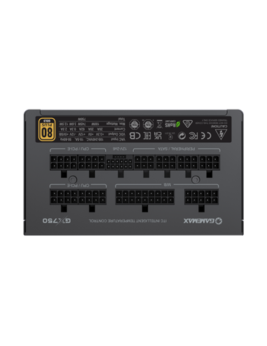 Блок питания для компьютеров Gamemax GX-750 PRO, 750Вт, ATX, Полностью модульный