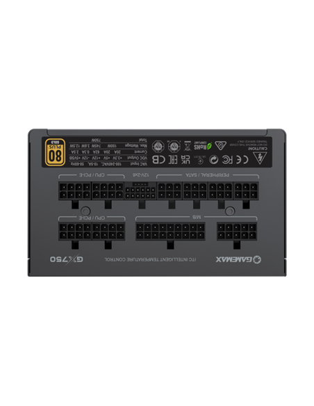 Блок питания для компьютеров Gamemax GX-750 PRO, 750Вт, ATX, Полностью модульный