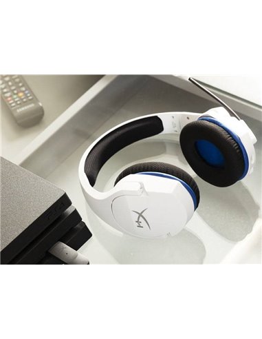 Căști gaming HyperX Cloud Stinger Core PS4, Fără fir, Alb