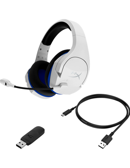 Căști gaming HyperX Cloud Stinger Core PS4, Fără fir, Alb