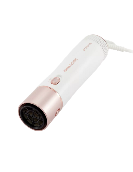 Uscător de păr-perie Polaris PHSB2111, 1200W, Alb | Aur Roz