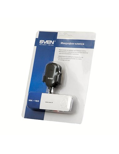 Microfon pentru calculator SVEN MK-150, Cu fir, Negru