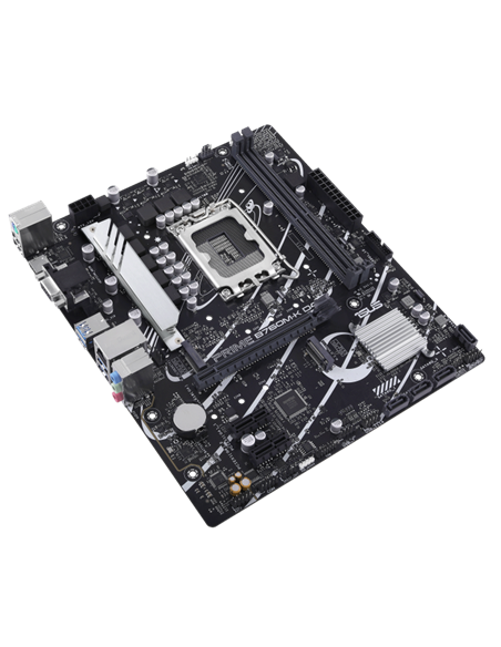 Материнская плата ASUS PRIME B760M-K D4, LGA1700, Intel B760, Micro-ATX