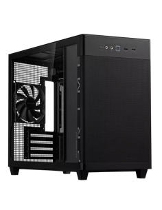 Компьютерный корпус ASUS Prime AP201 Tempered Glass Edition, Mini-Tower, Чёрный