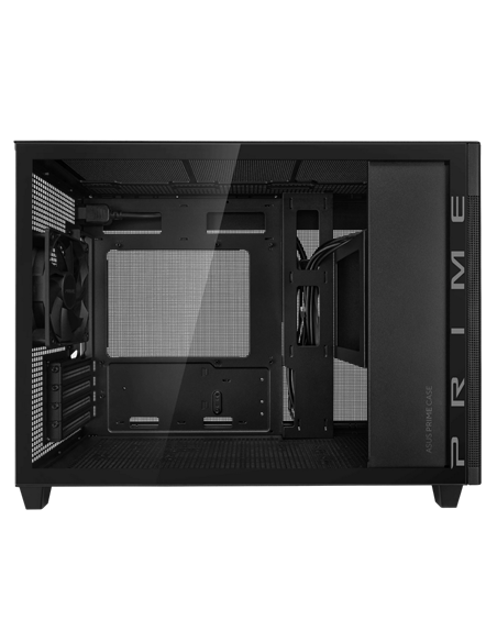 Компьютерный корпус ASUS Prime AP201 Tempered Glass Edition, Mini-Tower, Чёрный