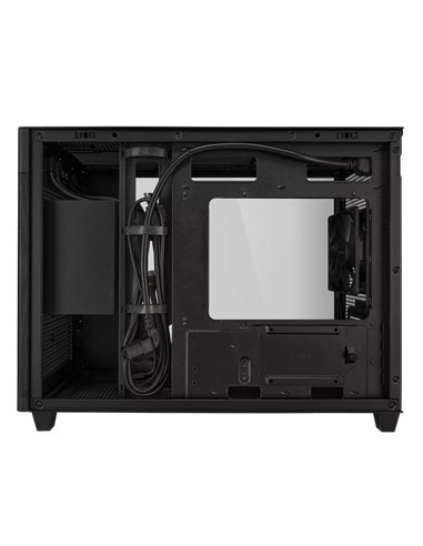 Компьютерный корпус ASUS Prime AP201 Tempered Glass Edition, Mini-Tower, Чёрный