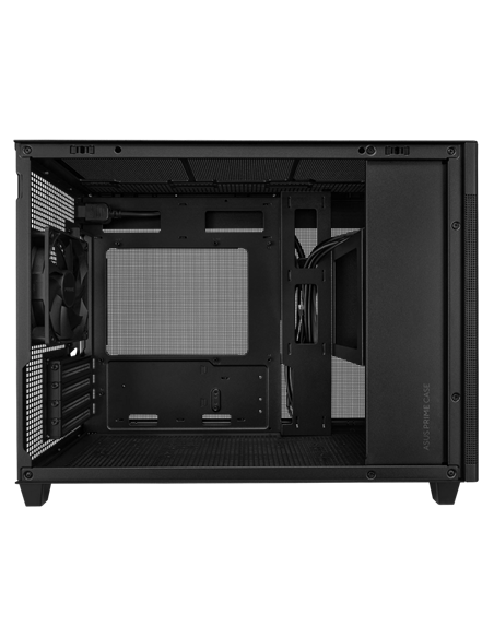 Компьютерный корпус ASUS Prime AP201 Tempered Glass Edition, Mini-Tower, Чёрный