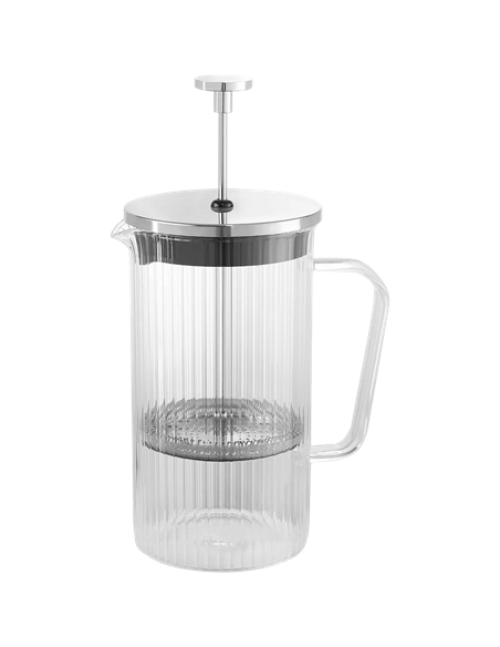 Cafetiera French Press Polaris Toledo-1100FP, 1,1L, Transparent