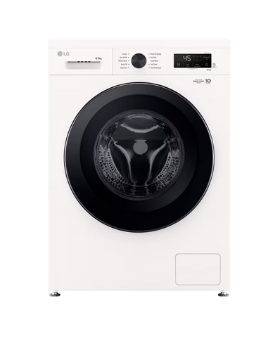 Mașină de spălat cu uscător LG W4X1085NWK, 8kg, Alb