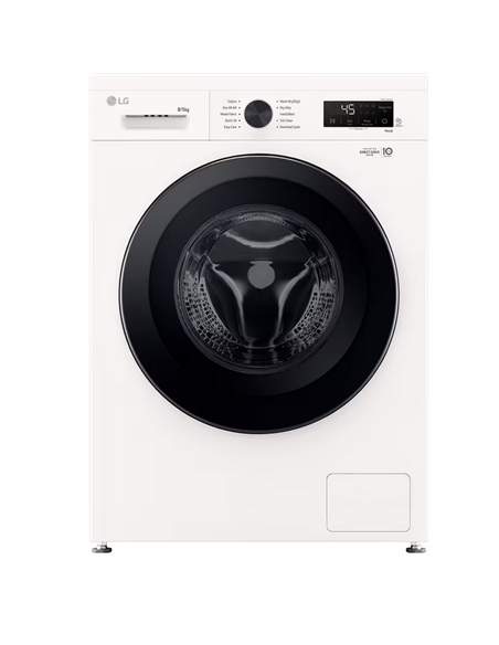 Стирально-сушильная машина LG W4X1085NWK, 8кг, Белый