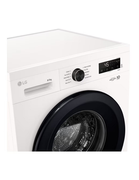 Стирально-сушильная машина LG W4X1085NWK, 8кг, Белый