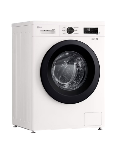 Стирально-сушильная машина LG W4X1085NWK, 8кг, Белый