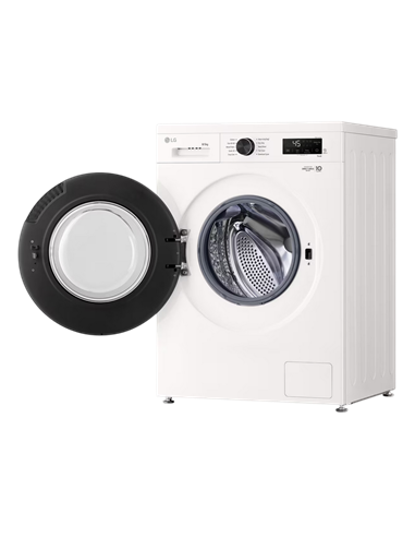 Стирально-сушильная машина LG W4X1085NWK, 8кг, Белый