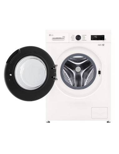 Стирально-сушильная машина LG W4X1085NWK, 8кг, Белый